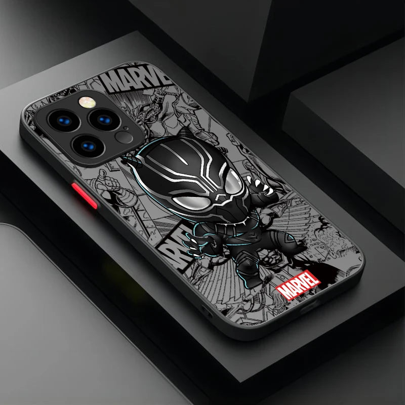 Funda Spider-Man Marvel para iPhone 17, 16, 15, 14, 13, 12, 11 Pro Max y más