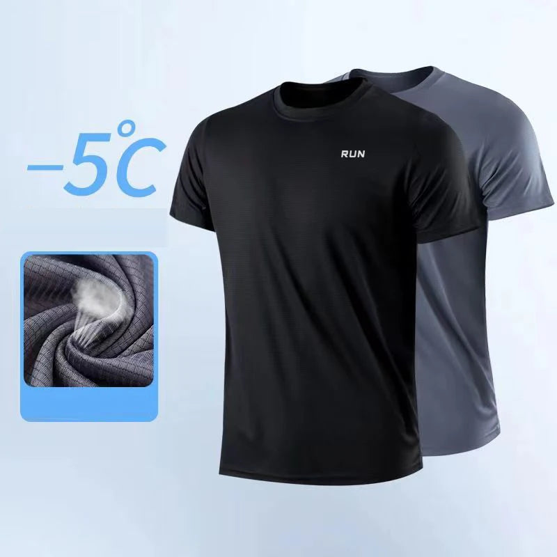 Remera Deportiva Hombre Secado Rápido para Gym y Running