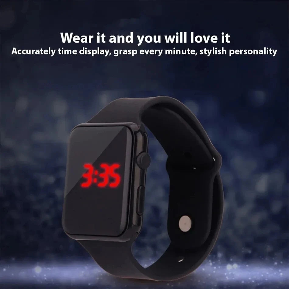 Reloj Digital LED Sport para Hombre y Mujer