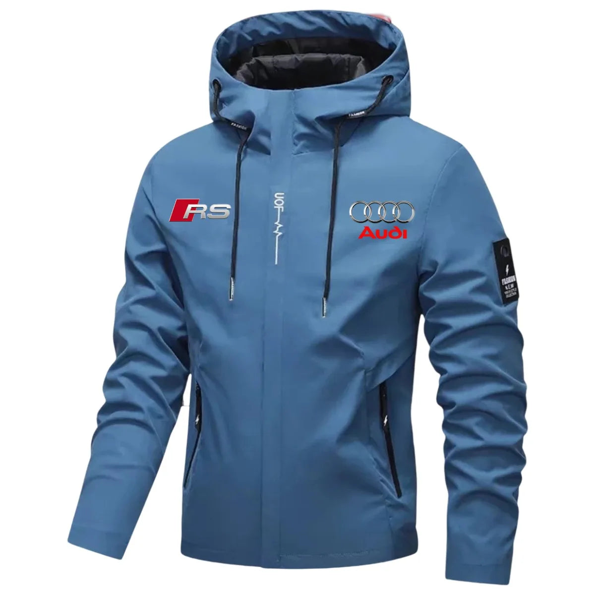 Campera Casual Hombre Primavera-Otoño – Estilo Moderno con Capucha