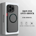 Funda iPhone Matte Armor Magnética con MagSafe – Compatible con iPhone 11 al 16 Pro Max