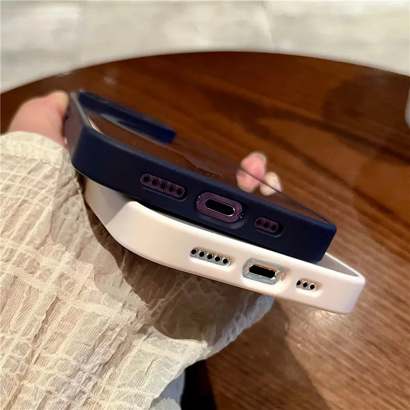 Funda iPhone Magnética Transparente con MagSafe – Compatible con iPhone 11 al 16 Pro Max