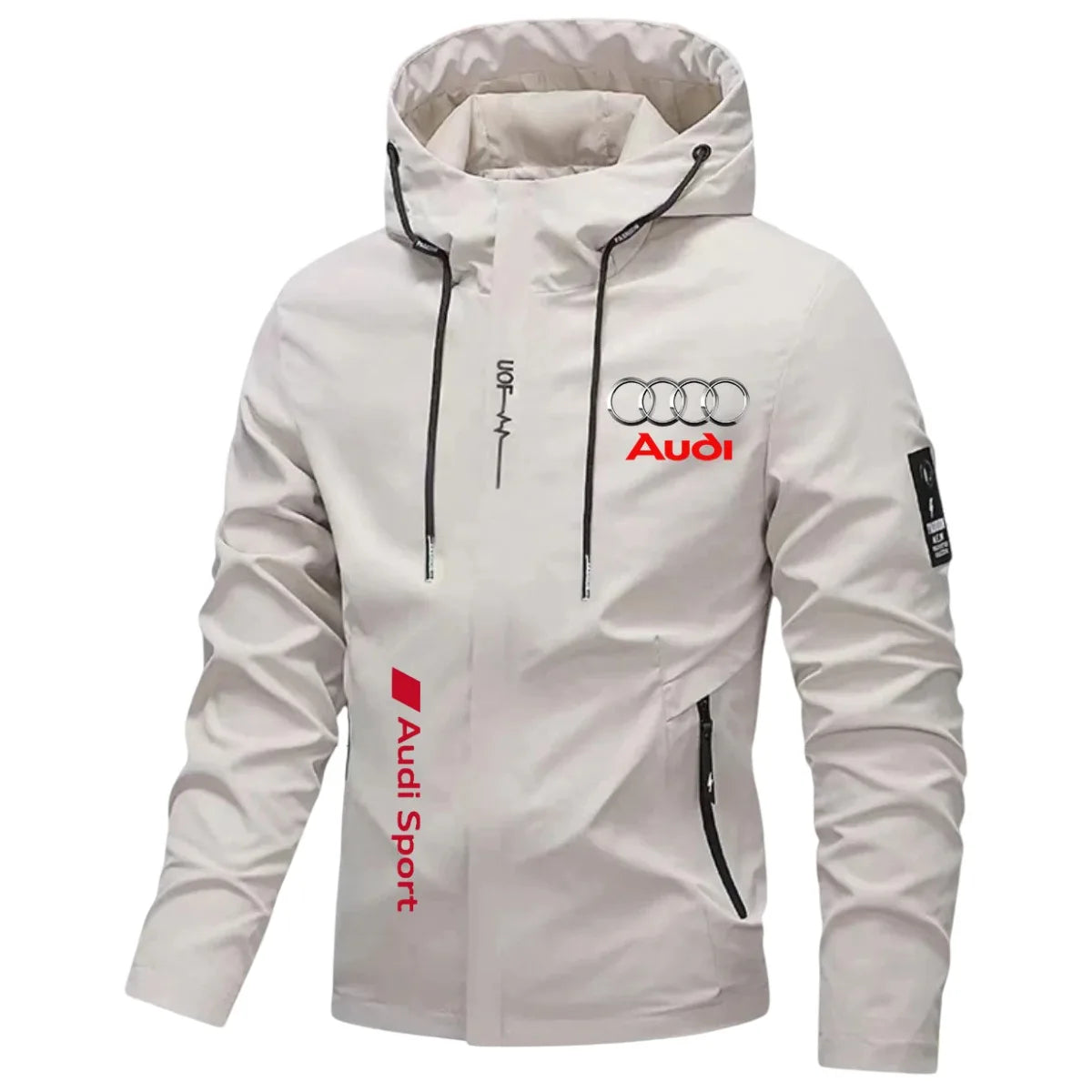 Campera Casual Hombre Primavera-Otoño – Estilo Moderno con Capucha