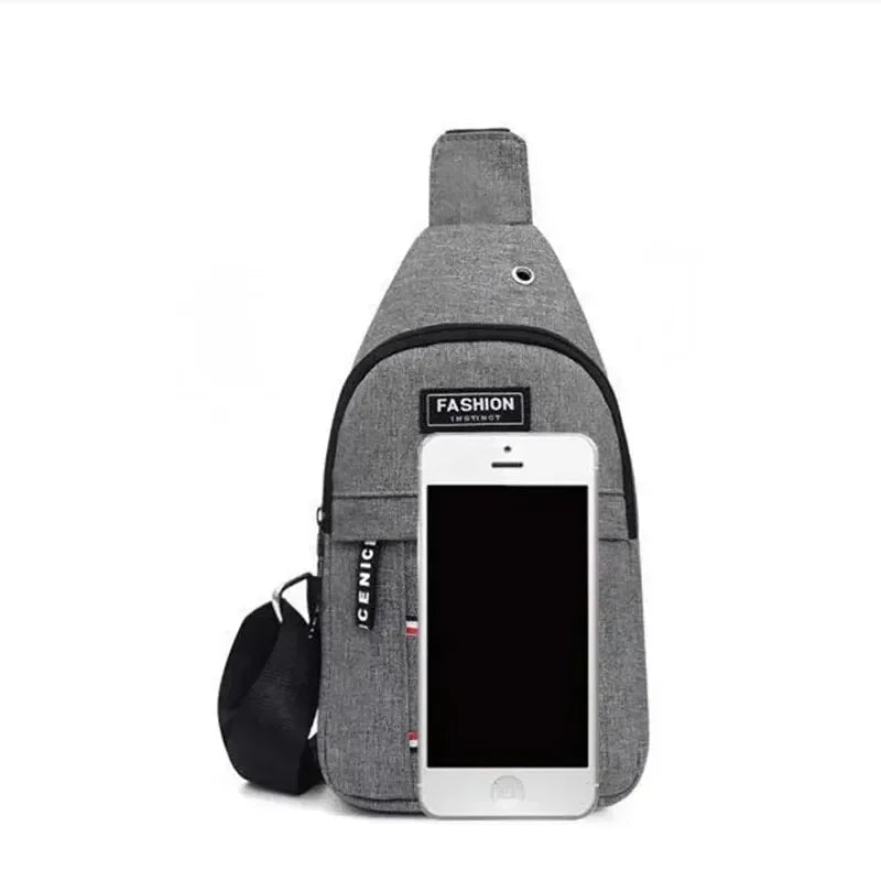 Riñonera Impermeable para Hombre – Gran Capacidad para Viajes, Running y Ciclismo