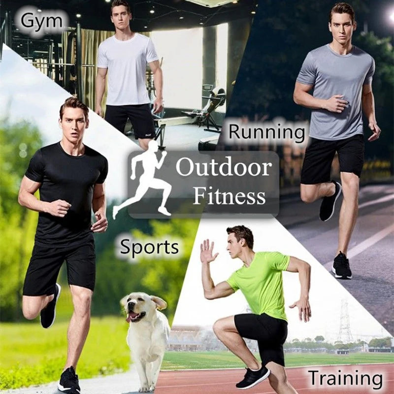 Remera Deportiva Hombre Secado Rápido para Gym y Running