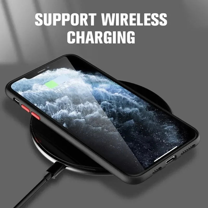 Funda iPhone Matte Armor Magnética con MagSafe – Compatible con iPhone 11 al 16 Pro Max