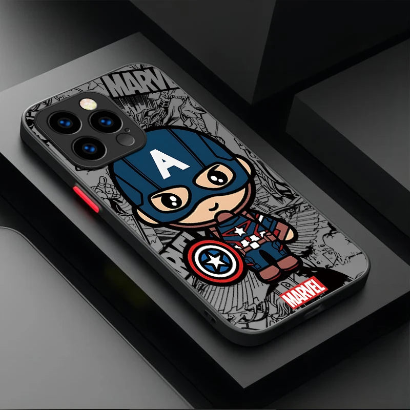Funda Spider-Man Marvel para iPhone 17, 16, 15, 14, 13, 12, 11 Pro Max y más
